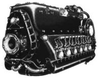 Alfa Romeo RA-1000 RC41 engine as fitted to the Macchi C202.